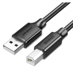OEM usb2.0打印机数据无氧铜电脑黑色方口usb打印线连接线